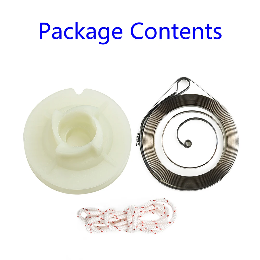 Starter Pulley Spring Kit For Zenoah G2500 Chinese 2500 25cc 2 Stroke Lawn Mower Parts Garden Repair Essential Tool
Starter Pulley Spring Kit For Zenoah G2500 Chinese 2500 25cc 2 Stroke Lawn Mower Parts Garden Repair Essential Tool