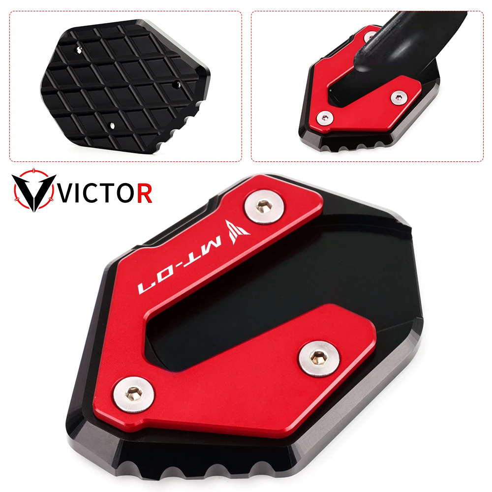 LOGO MT-07 Side Stand extension Enlarge Plate Pad For Yamaha MT07 MT 07 2014-2022 2020 2019 2018 XSR700 Motorcycle Accessories
LOGO MT-07 Side Stand extension Enlarge Plate Pad For Yamaha MT07 MT 07 2014-2022 2020 2019 2018 XSR700 Motorcycle Accessories