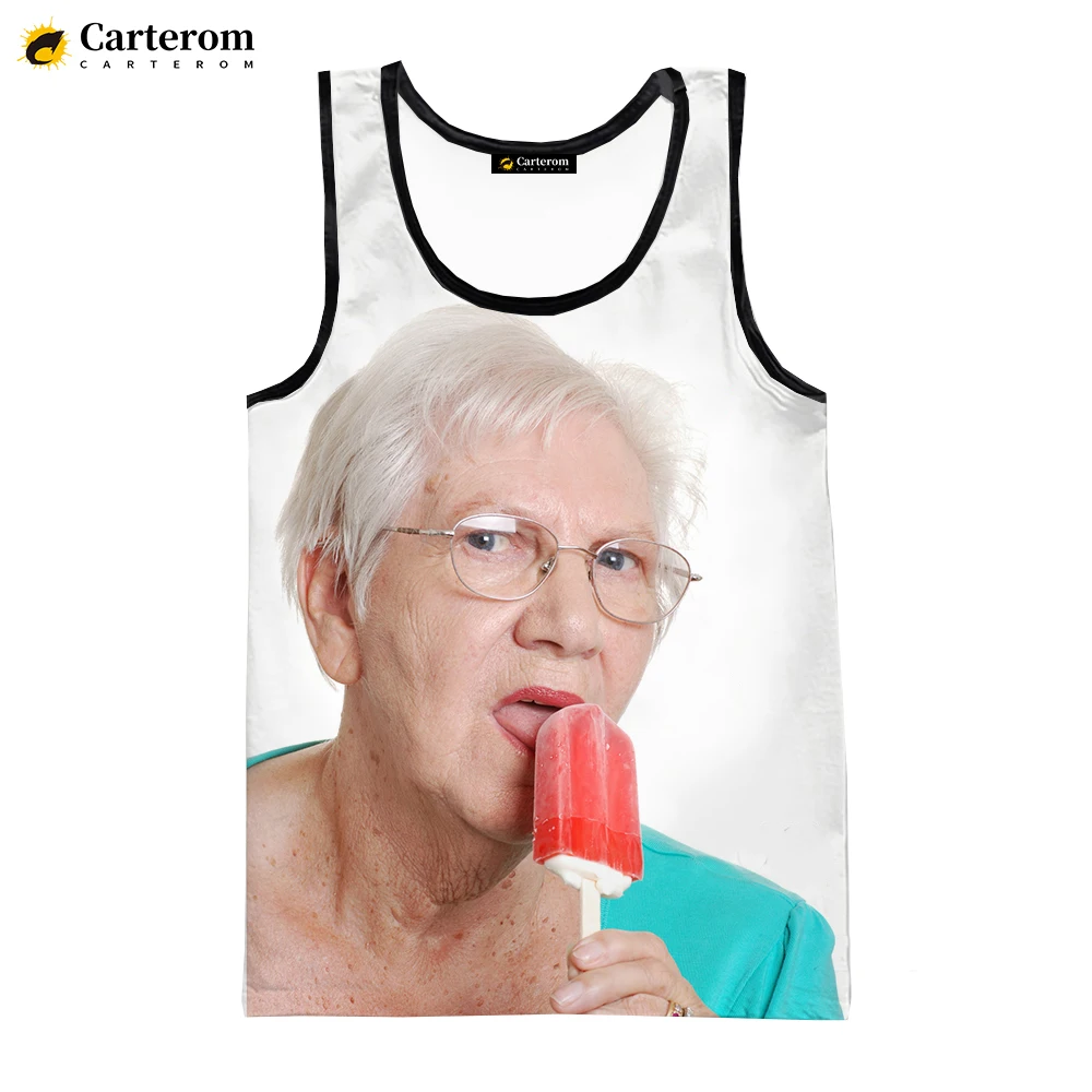 Funny Men Lady Licking A Red Popsicle Tank Tops Sleeveless T Shirts Digital Printing Harajuku Tops 3D Printed Oversized Tees
Funny Men Lady Licking A Red Popsicle Tank Tops Sleeveless T Shirts Digital Printing Harajuku Tops 3D Printed Oversized Tees