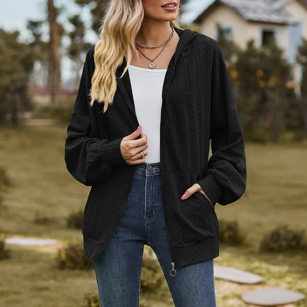 Clothing Top Daily Holiday Zip-Up Hooded Hoodie Jacket Ladies Long Sleeve O Neck Polyester Rayon Comfy Fashion
Clothing Top Daily Holiday Zip-Up Hooded Hoodie Jacket Ladies Long Sleeve O Neck Polyester Rayon Comfy Fashion