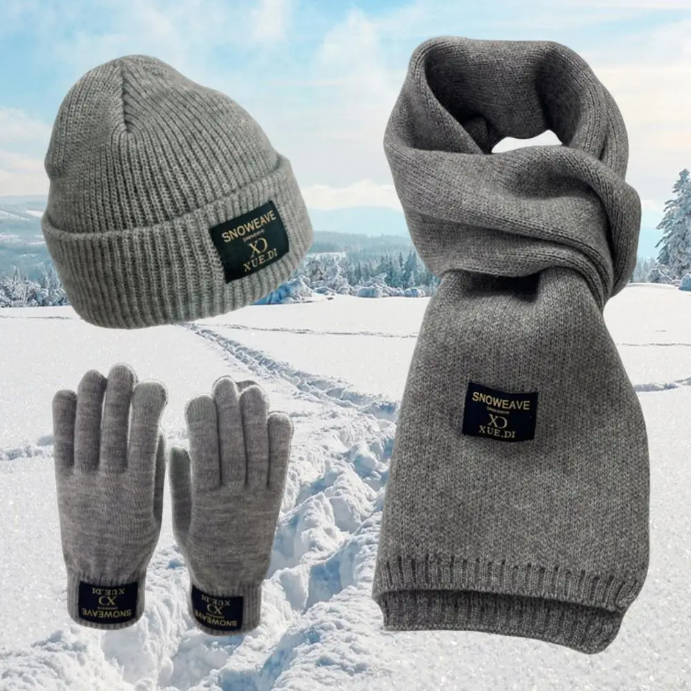 Hat Scarf Gloves Cozy Winter Knit Set Beanie Hat Scarf Gloves Thick Warm Windproof Outdoor Accessories for Men Women Hat Scarf
Hat Scarf Gloves Cozy Winter Knit Set Beanie Hat Scarf Gloves Thick Warm Windproof Outdoor Accessories for Men Women Hat Scarf