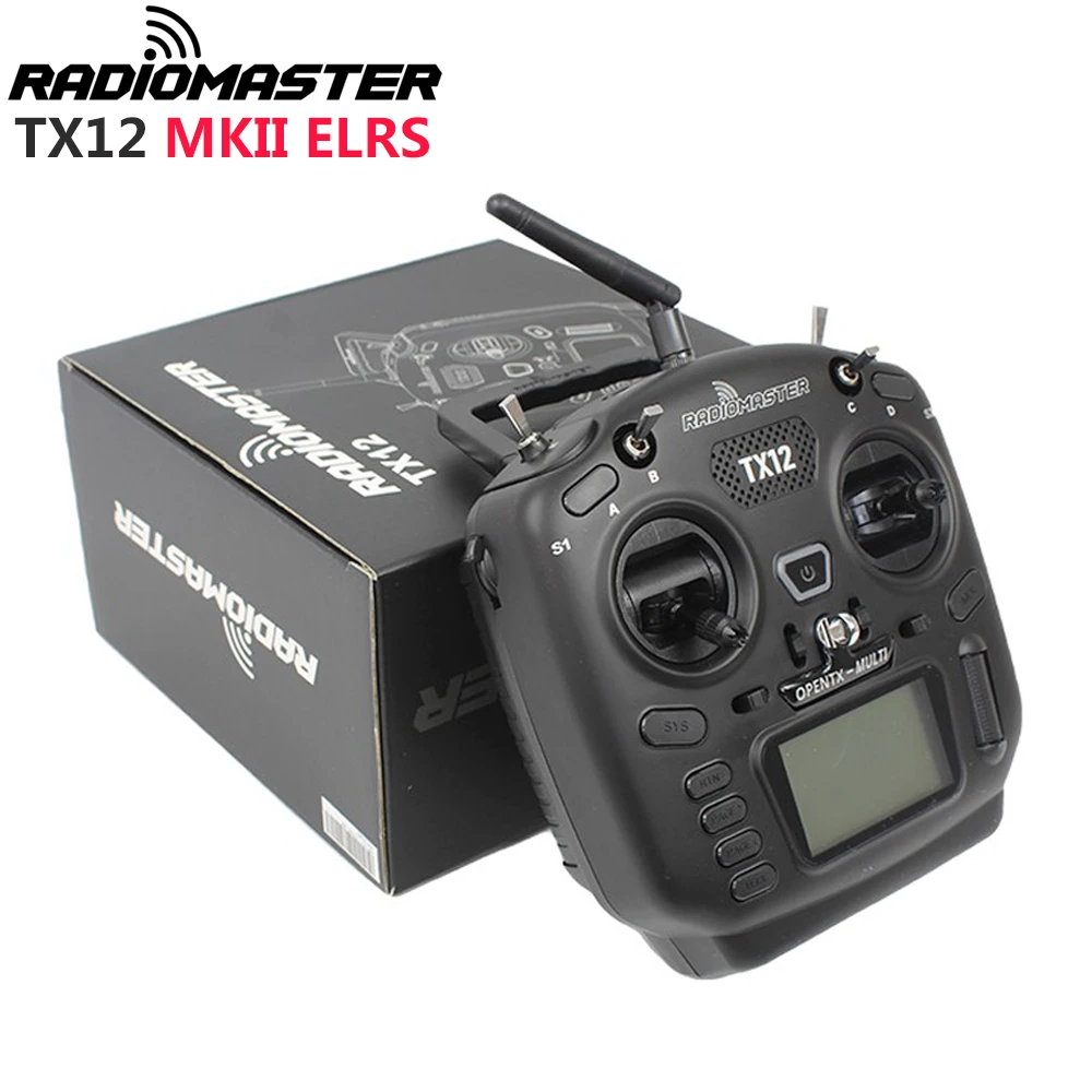 Новый пульт дистанционного управления RadioMaster TX12 MKII MK2 Mark 2 16ch ELRS 2,4G с поддержкой OPENTX и EDGETX для FPV; Дрон; Гонки
Новый пульт дистанционного управления RadioMaster TX12 MKII MK2 Mark 2 16ch ELRS 2,4G с поддержкой OPENTX и EDGETX для FPV; Дрон; Гонки