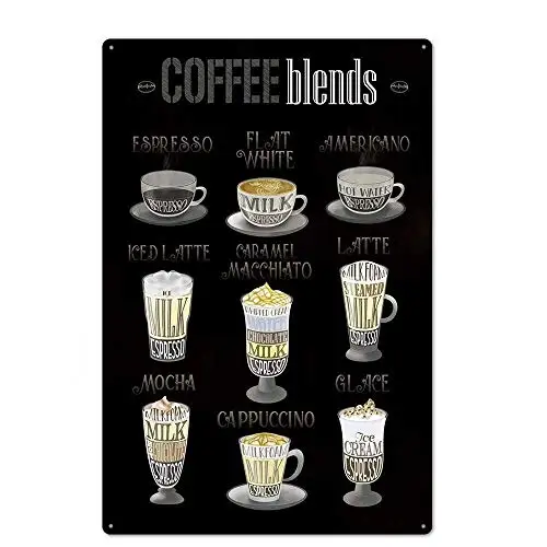 

Patisaner Coffee Metal tin Sign Plaque Retro Wall Decoration Kitchen Coffee bar Cafe Retro Metal Poster 20x30cm