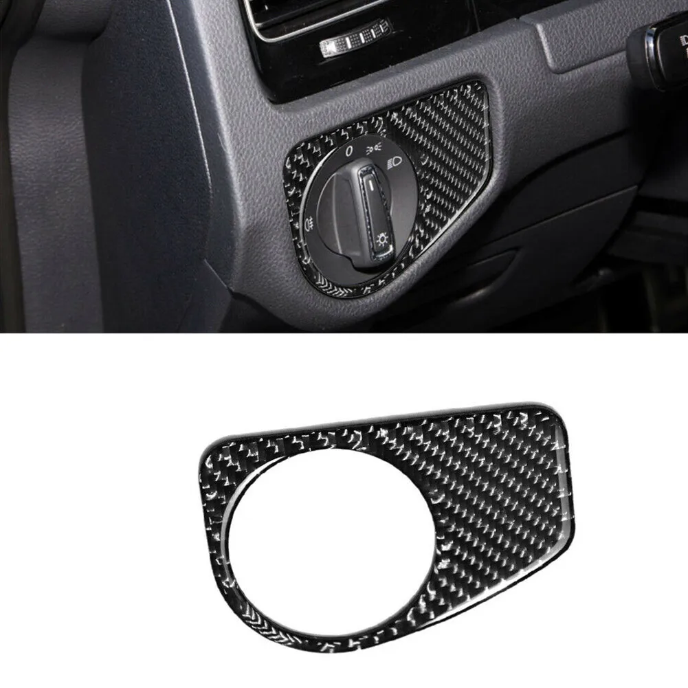 Garnish Headlight Switch Cover High Temperature Resistance Waterproof Carbon Fiber Cover Durable Headlight Switch For Golf 7
Garnish Headlight Switch Cover High Temperature Resistance Waterproof Carbon Fiber Cover Durable Headlight Switch For Golf 7