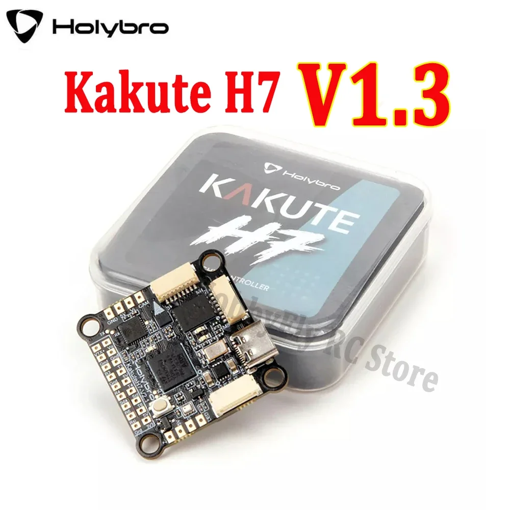 

Holybro Kakute H7 V1.3 Flight Controller W/Bluetooth Chip Barometer OSD 5V 9V BEC Blackbox 2-8S 30.5x30.5mm For FPV Drone