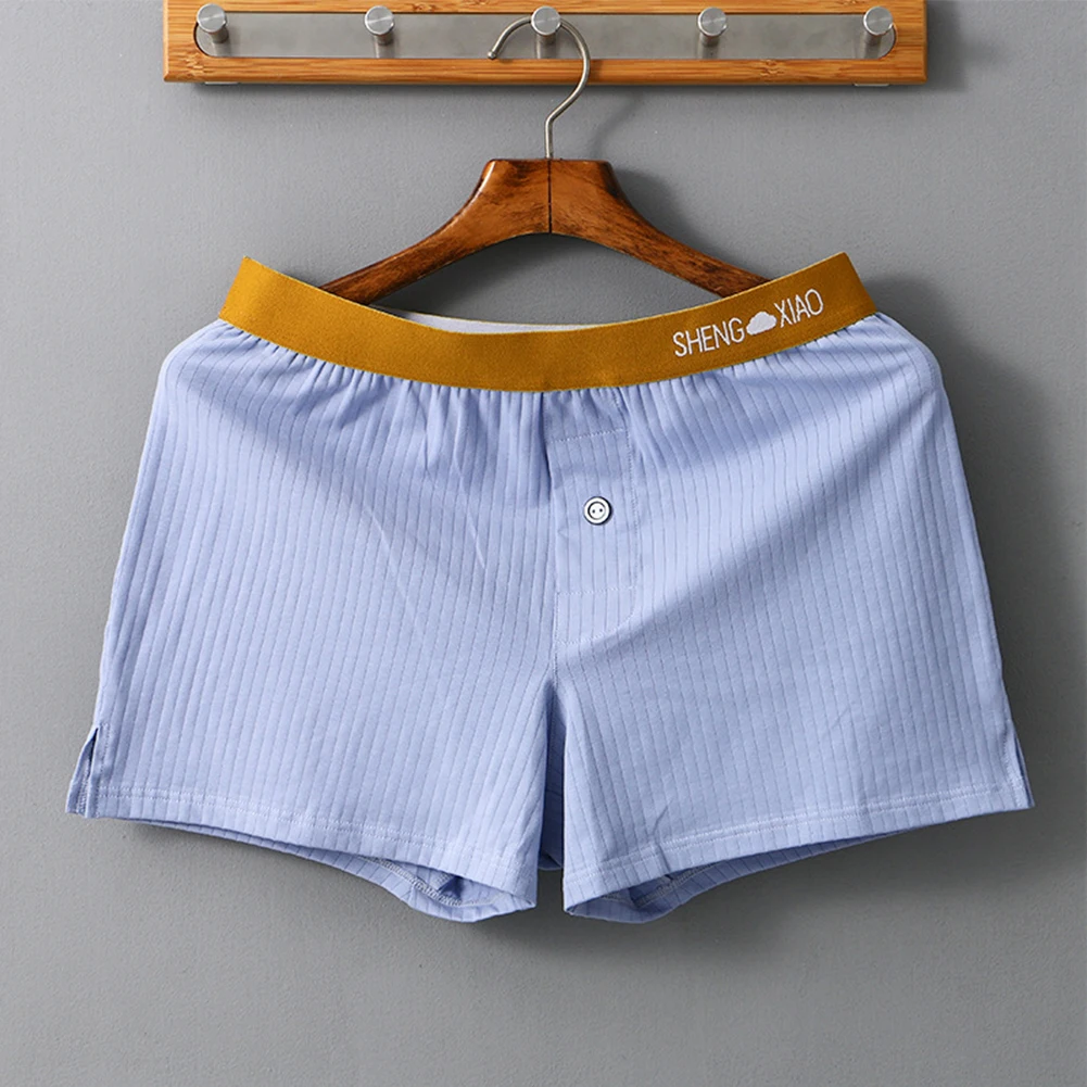 Men Pure Cotton Boxers Shorts Loose Casual Trunks Underpants Breathable Skin-Friendly Homewear Briefs Solid Color Soft Panties
Men Pure Cotton Boxers Shorts Loose Casual Trunks Underpants Breathable Skin-Friendly Homewear Briefs Solid Color Soft Panties