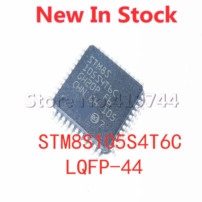 

5PCS/LOT 100% Quality STM8S105S4T6C STM8S105 LQFP-44 SMD 8-bit microcontroller In Stock New Original