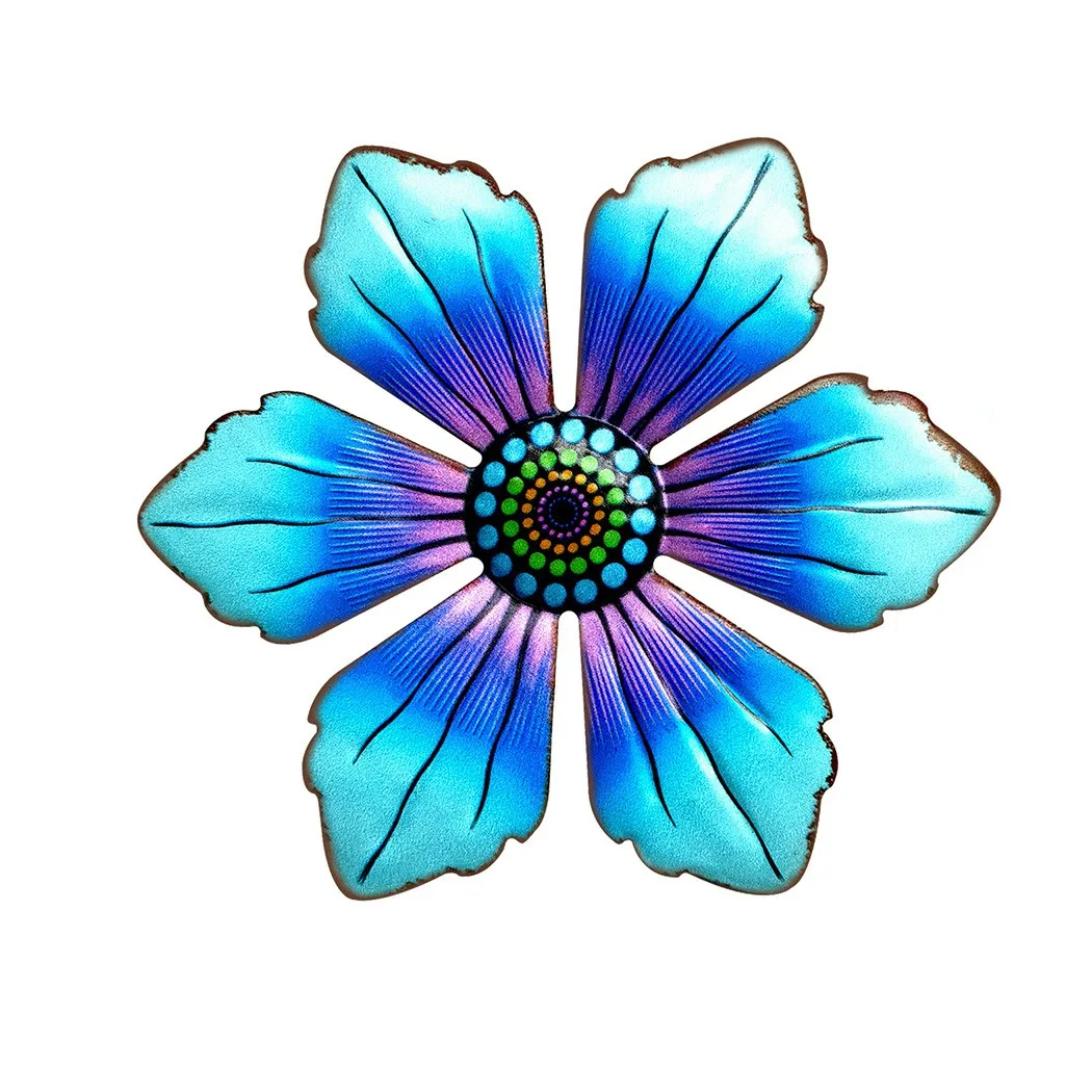 Outdoor Decoration Pink Sculpture Wall Ornament 15 X 15 Cm Yellow Art Blue Decor Flower For Garden Green Hanging
Outdoor Decoration Pink Sculpture Wall Ornament 15 X 15 Cm Yellow Art Blue Decor Flower For Garden Green Hanging