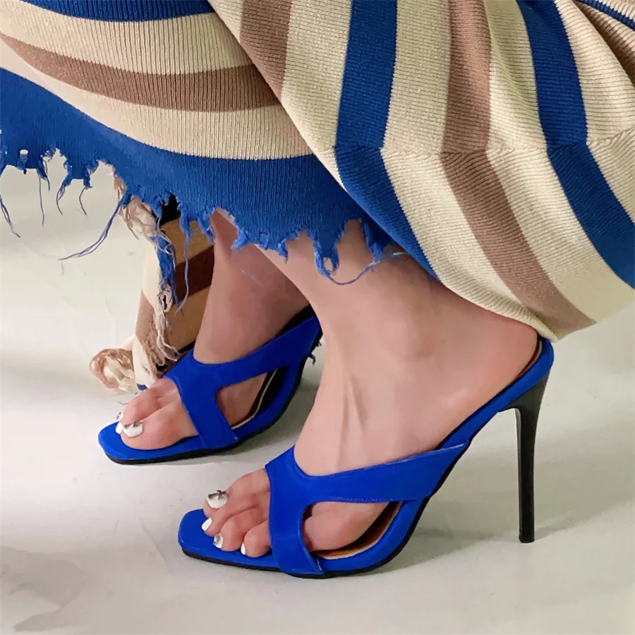 High Heels Women Slippers 2023 New Fashion Square Head Female 40-48 Sexy Stilettos Party Elegant Outdoor Slippers Dropshopping
High Heels Women Slippers 2023 New Fashion Square Head Female 40-48 Sexy Stilettos Party Elegant Outdoor Slippers Dropshopping