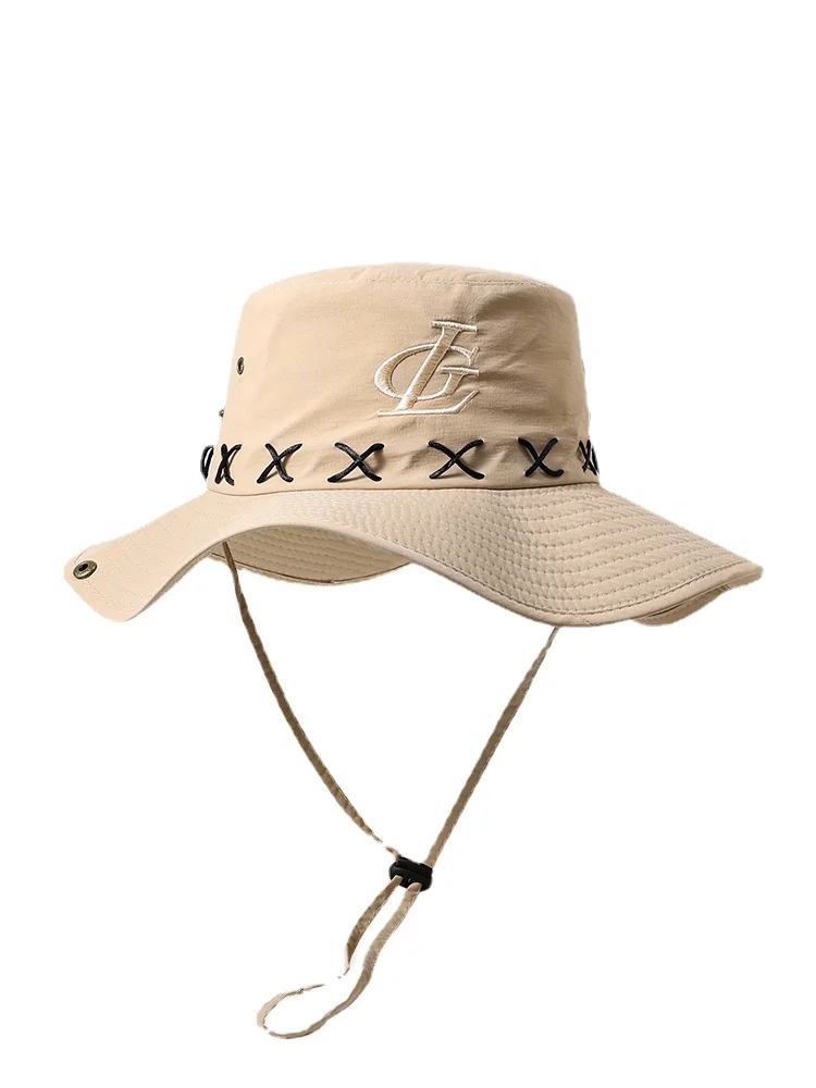 

Cowboy Fisherman Hat Spring Summer Fall UV Protection Visor Men's and Women's Outdoor Hiking Fishing Hat Panama Men's Hat