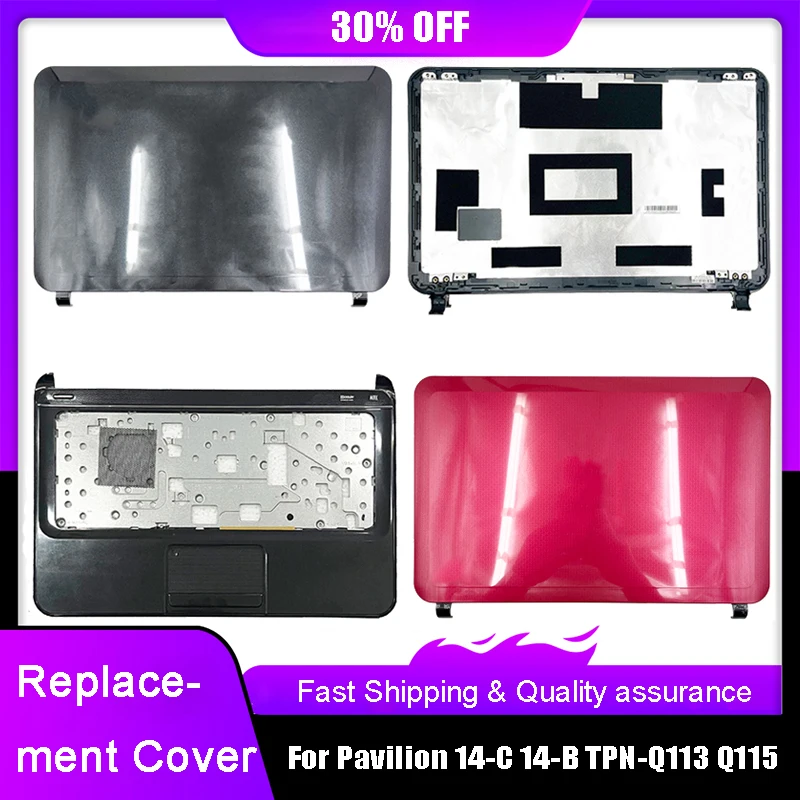 Новая задняя крышка ЖК-дисплея для ноутбука HP Pavilion 14-C 14-B TPN-Q113 Q115, черная, серебристая, красная 
Новая задняя крышка ЖК-дисплея для ноутбука HP Pavilion 14-C 14-B TPN-Q113 Q115, черная, серебристая, красная
