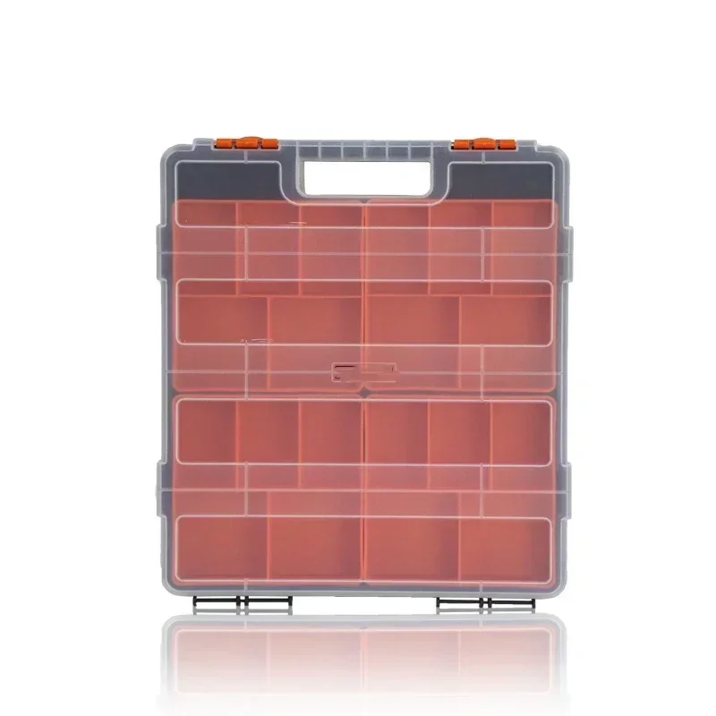 Toolbox Tool Classification Box Hardware Organizer Multi-grid Storage Screw Box Plastic Parts Box Double-layers Organizer
Toolbox Tool Classification Box Hardware Organizer Multi-grid Storage Screw Box Plastic Parts Box Double-layers Organizer