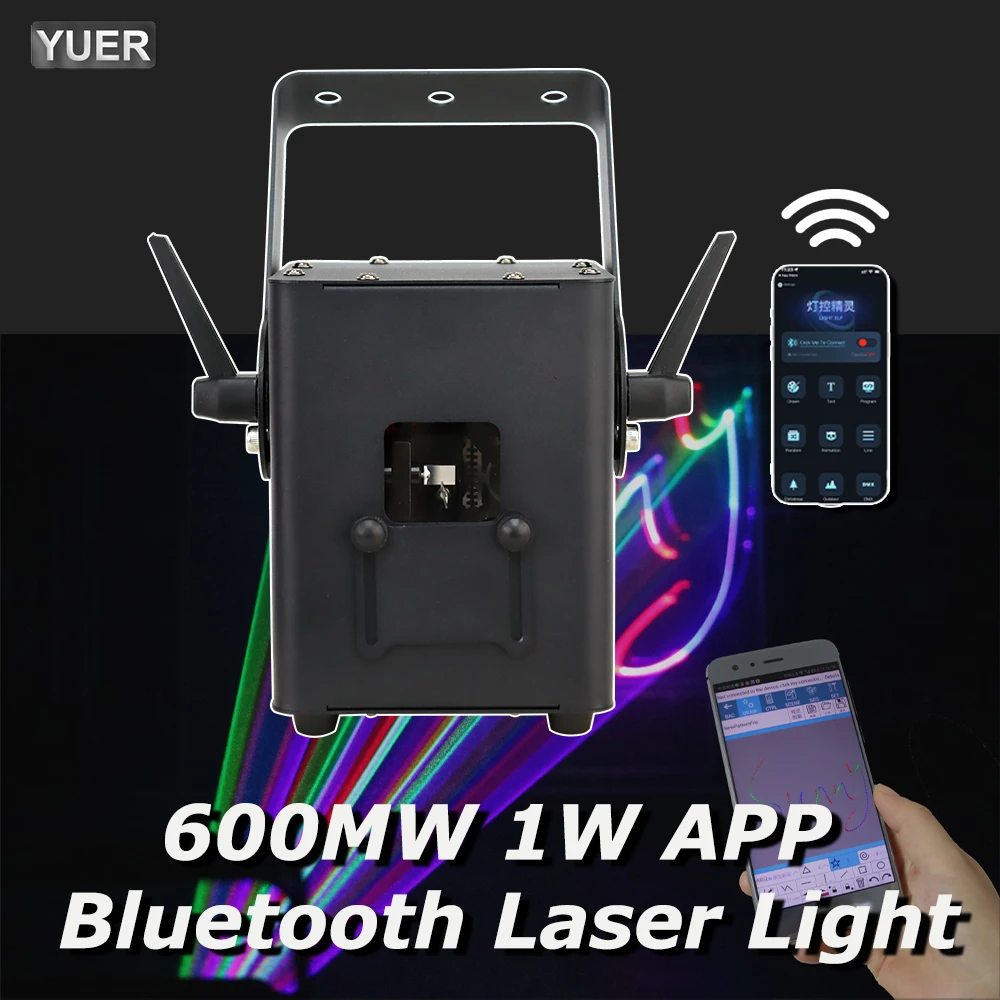 600MW 1W Phone App Edit Software RGB Laser DMX Animation Scan Projector Lighting Christmas Disco DJ Club Party Show Stage Lights
600MW 1W Phone App Edit Software RGB Laser DMX Animation Scan Projector Lighting Christmas Disco DJ Club Party Show Stage Lights