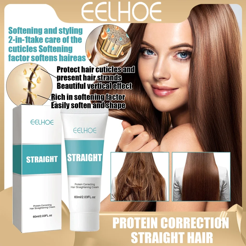 EELHOE Protein Correction Straight Hair Cream Smooth Hair Mask Non damaging Softener Natural Curling Household Hair Repairing St
EELHOE Protein Correction Straight Hair Cream Smooth Hair Mask Non damaging Softener Natural Curling Household Hair Repairing St