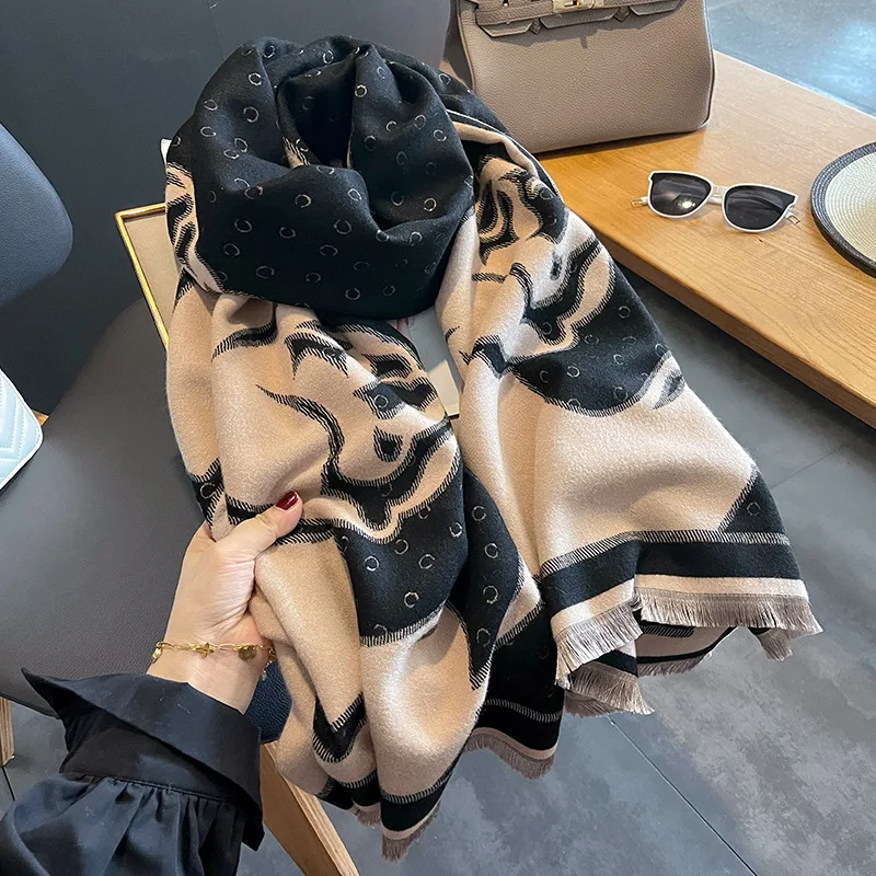 Winter Warm Cashmere Scarf for Women Plaid Print Pashmina Blanket Thick Shawl Wrap Neckerchief Fashion Bufanda Echarpe Poncho 10 Mallzona S6b1c099d368f4c4385bb9d9841207dccN Winter Warm Cashmere Scarf for Women Plaid Print Pashmina Blanket Thick Shawl Wrap Neckerchief Fashion Bufanda Echarpe Poncho Mallzona