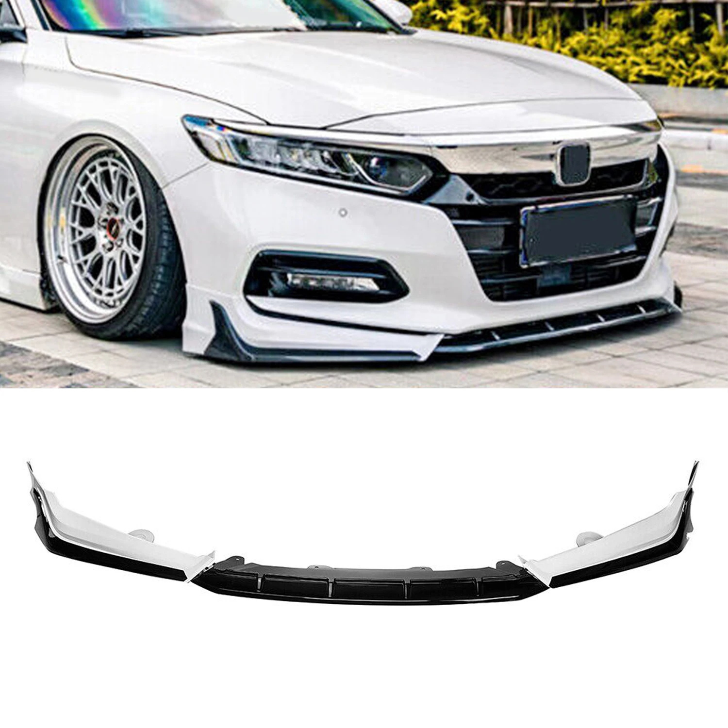 Front Lip Compatible With 2018-2020 Honda Accord Front Bumper Chin lip Spliter White 2018 2019 2020
Front Lip Compatible With 2018-2020 Honda Accord Front Bumper Chin lip Spliter White 2018 2019 2020