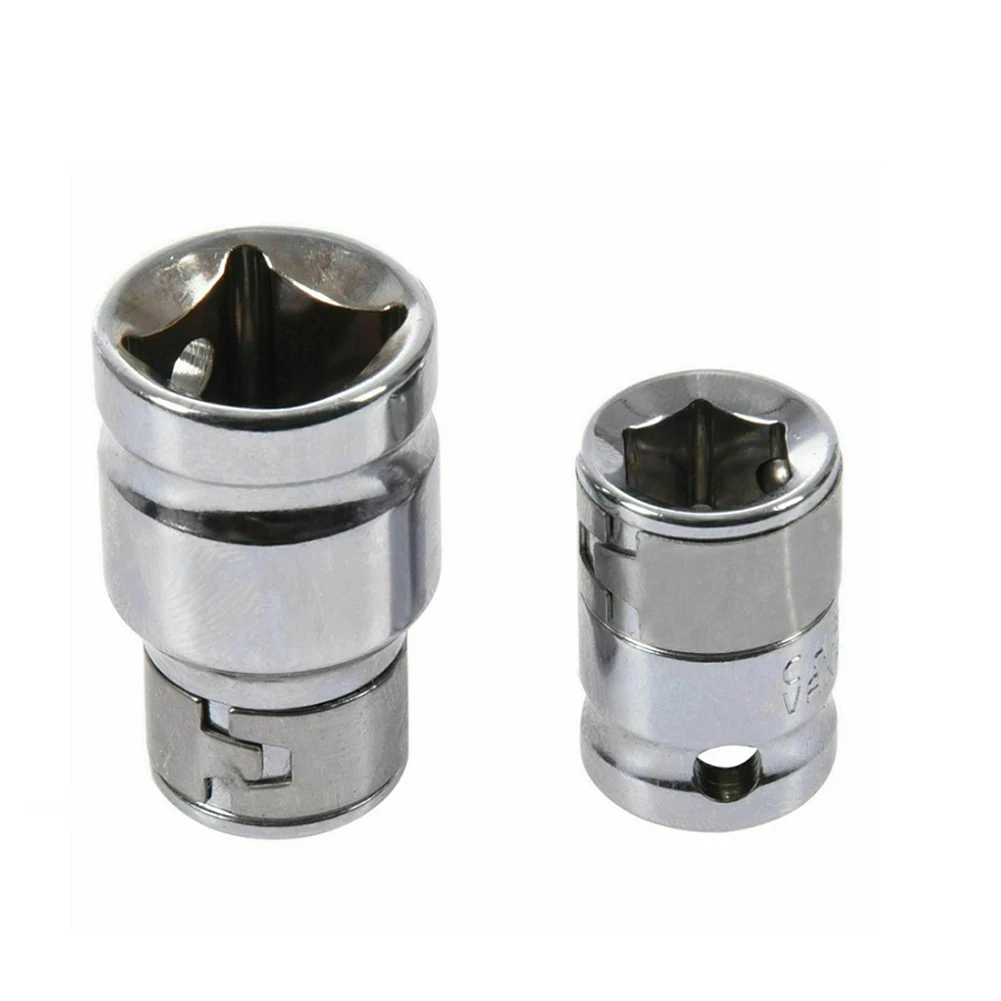 2pcs 3/8" And 1/2" Drive 10mm Hexagon Screwdriver Bit Holders Socket Adapters 30/40mm High Carbon Steel Polished Chrome Plated
2pcs 3/8" And 1/2" Drive 10mm Hexagon Screwdriver Bit Holders Socket Adapters 30/40mm High Carbon Steel Polished Chrome Plated