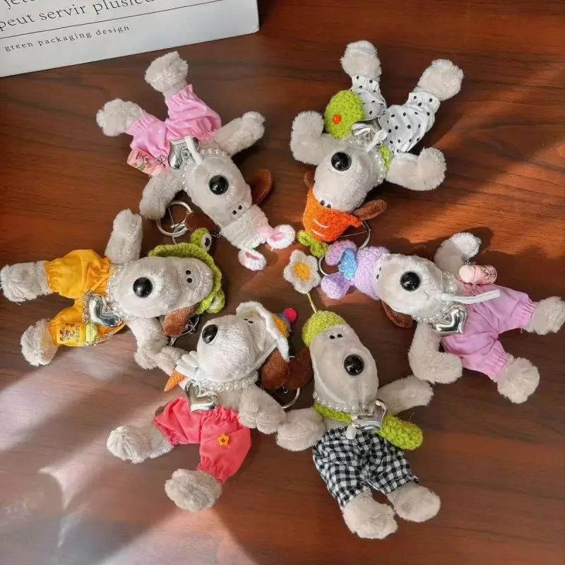 Plush Puppy Keychain Cute Cartoon Small Dog Plush Keychain For Bag Pendant Accessories Kawaii Small Dog Doll Keyrings For Gifts
Plush Puppy Keychain Cute Cartoon Small Dog Plush Keychain For Bag Pendant Accessories Kawaii Small Dog Doll Keyrings For Gifts