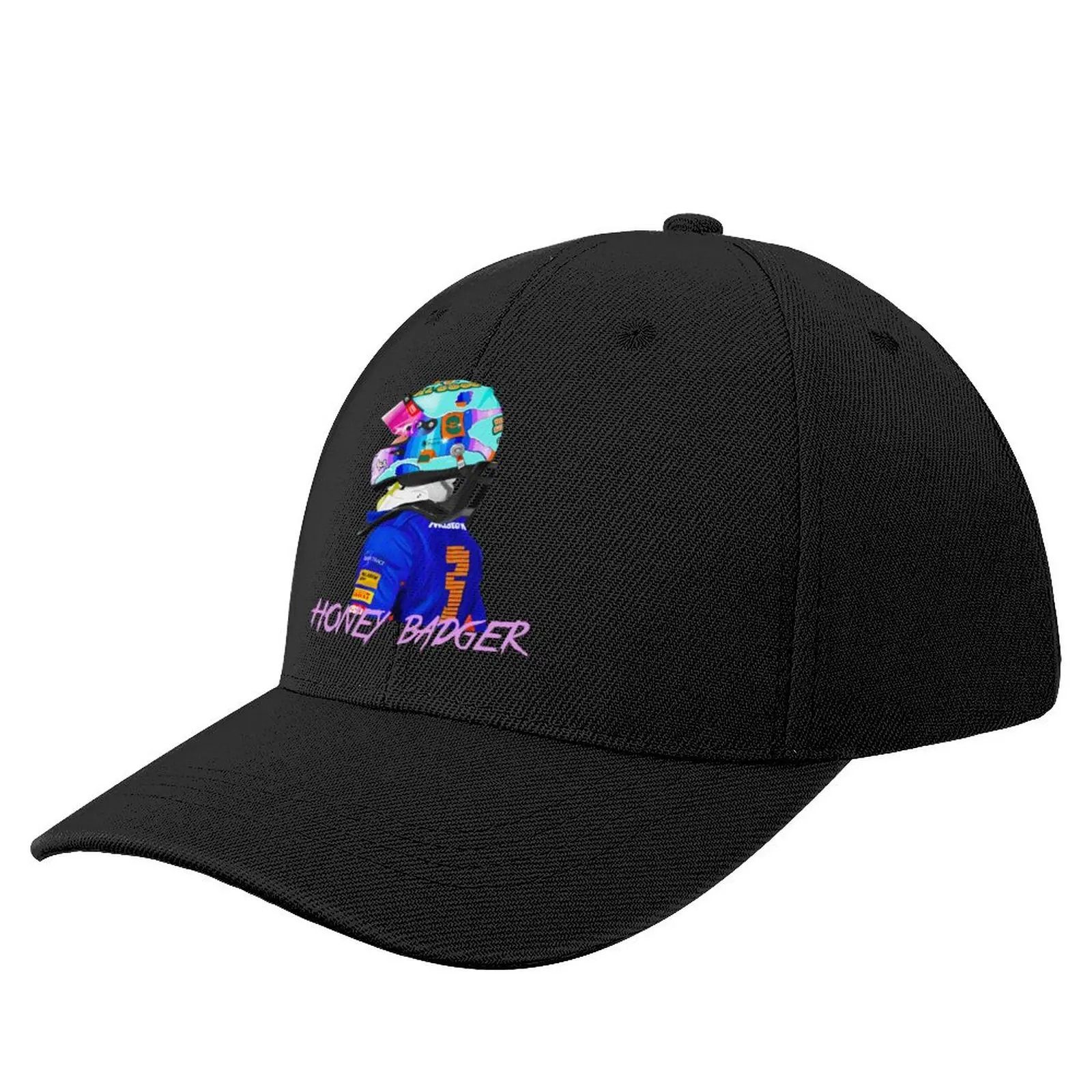 

Honey Badger print Baseball Cap Trucker Hats Sun Cap Icon Golf Hat Hat Women Men'S