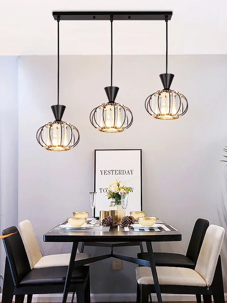 Dining Room Chandelier round Modern Simple Home Light Luxury Elegant Crystal Dining Table Dining Hanging Lamps
Dining Room Chandelier round Modern Simple Home Light Luxury Elegant Crystal Dining Table Dining Hanging Lamps