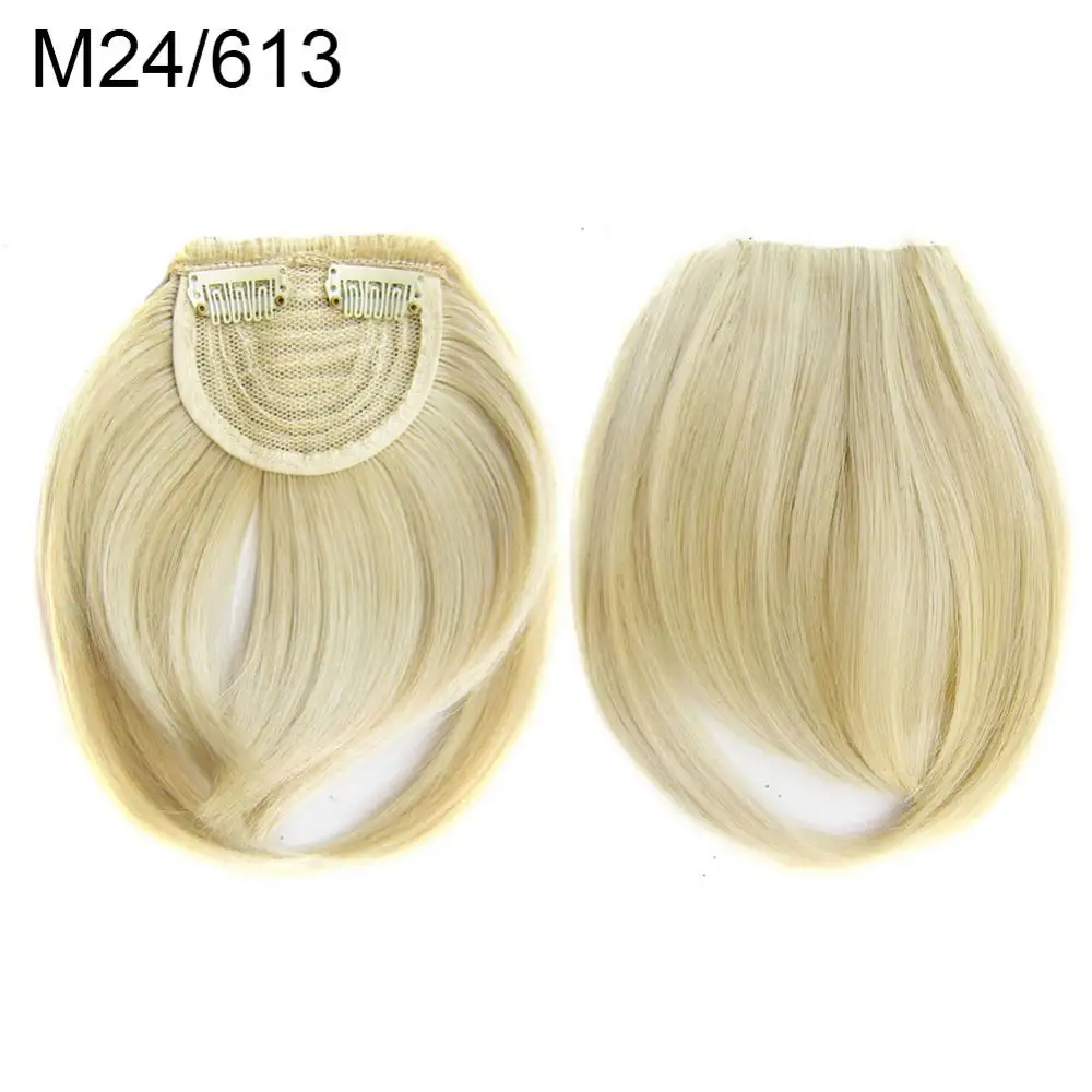 

Synthetic Air Bangs Natural Short Fake Hair Fringe Extension Clip In Hairpieces Accessories Air Bangs Invisible Wig Hairpiece