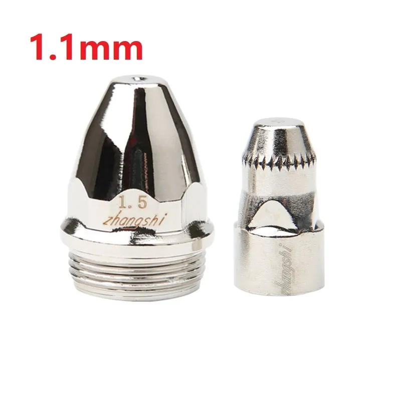 Cutting Torch Part Electrode Nozzle 1 Set 1.1mm/1.3mm/1.5mm/1.7mm Oxygen-free Copper For Plasma Cutting Machine
Cutting Torch Part Electrode Nozzle 1 Set 1.1mm/1.3mm/1.5mm/1.7mm Oxygen-free Copper For Plasma Cutting Machine
