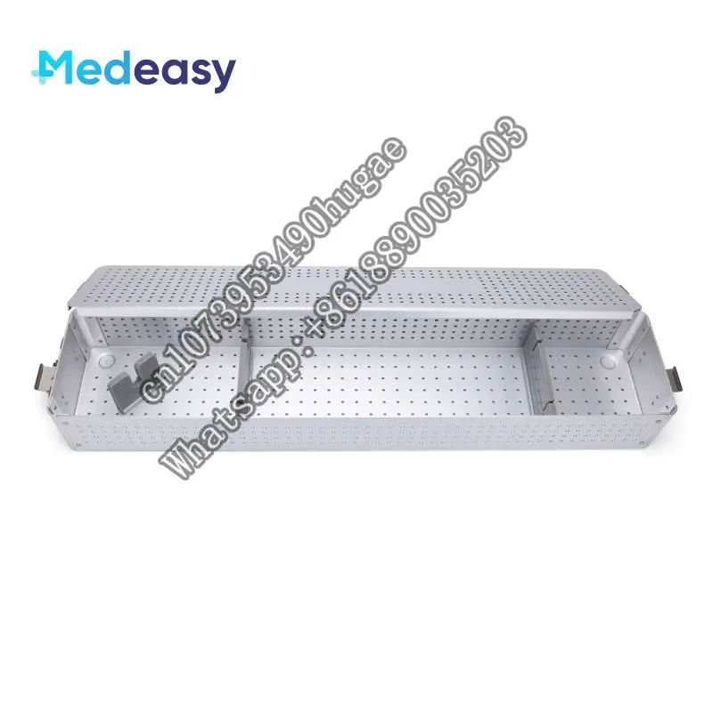Ureteroscope sterilization box, surgical instrument sterilization box, medical sterilization trays
Ureteroscope sterilization box, surgical instrument sterilization box, medical sterilization trays