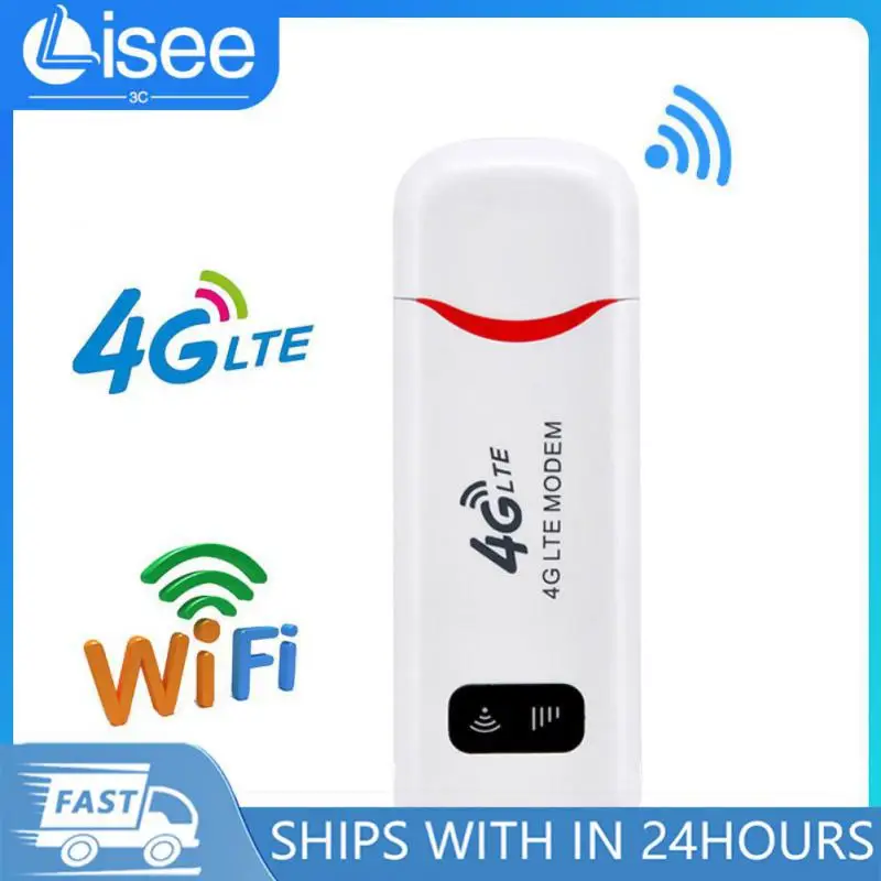 

Беспроводной Wi-Fi роутер LTE, 4G, SIM-карта, портативный USB-модем 150 Мбит/с, флешка, мобильный широкополосный доступ для домашнего покрытия Wi-Fi