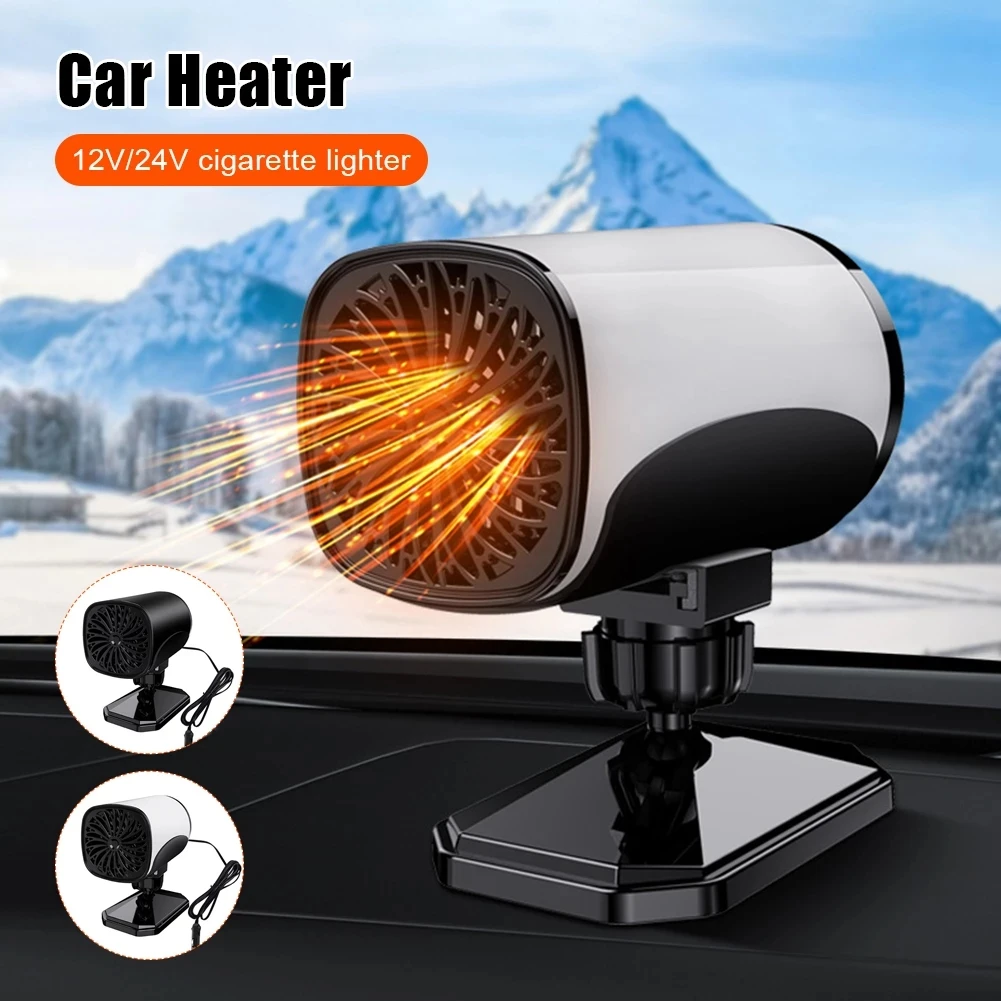 12V 24V Car Heater 150W 2 In 1 Portable Car Fan Heating And Cooling 360 Degree Rotating Defroster Defogger Winter Heating Fan
12V 24V Car Heater 150W 2 In 1 Portable Car Fan Heating And Cooling 360 Degree Rotating Defroster Defogger Winter Heating Fan