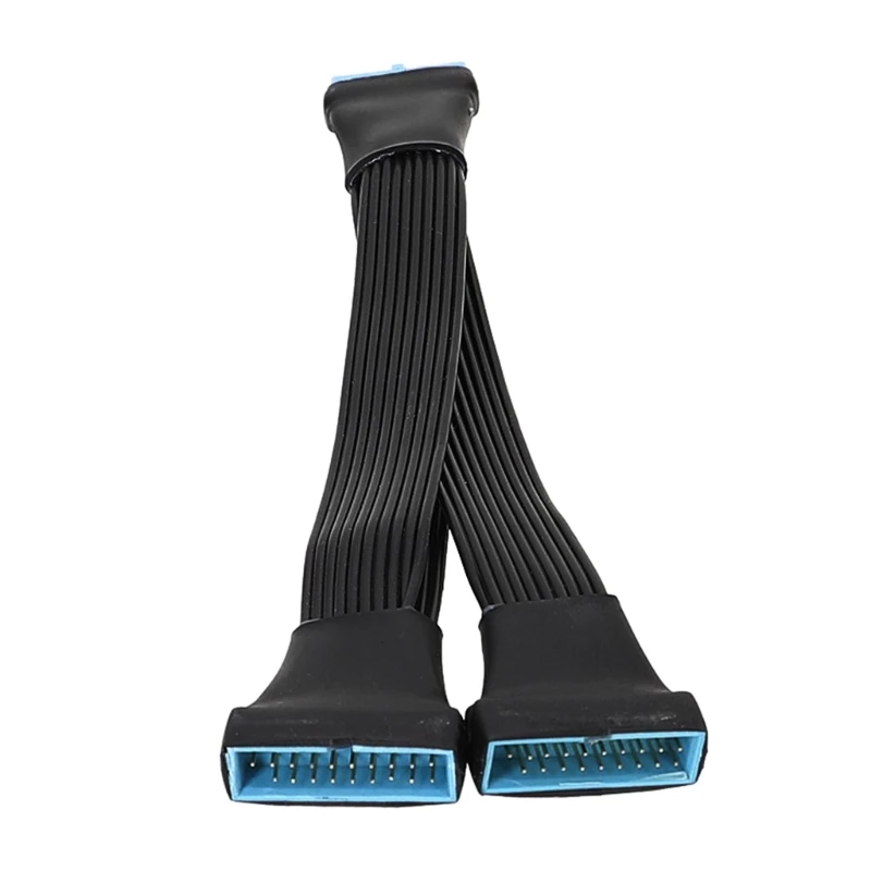 Удлинительный кабель с разъемом USB3.0, 19/20-контактный разветвитель 1 на 2, материнская плата компьютера, внутренний адаптер
Удлинительный кабель с разъемом USB3.0, 19/20-контактный разветвитель 1 на 2, материнская плата компьютера, внутренний адаптер
