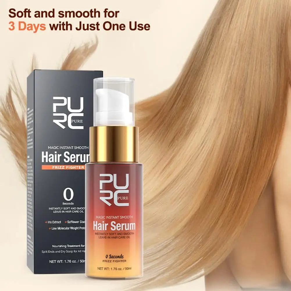 50ml/70g Magic Instant Smoothing Hair Serum Treatment Repair Damaged Frizzy Dry Leave-In Hair Oil Professional Hair Care Product
50ml/70g Magic Instant Smoothing Hair Serum Treatment Repair Damaged Frizzy Dry Leave-In Hair Oil Professional Hair Care Product