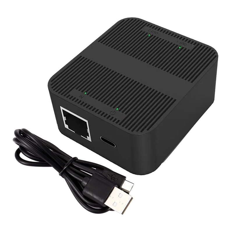 RJ45 Network Splitter 1 To 2 High Speed 1000Mbps Ethernet Splitter Cat 5 6 7 Net Cable 2 Devices Simultaneous Networking Adapter
RJ45 Network Splitter 1 To 2 High Speed 1000Mbps Ethernet Splitter Cat 5 6 7 Net Cable 2 Devices Simultaneous Networking Adapter