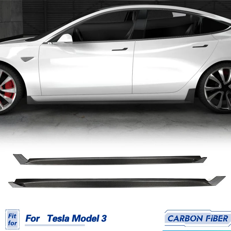 Автомобильные боковые юбки, удлинитель из углеродного волокна для Tesla Model 3 седан 4-дверные 2017-2019, боковые бамперы для гоночных дверей, защитные накладки
Автомобильные боковые юбки, удлинитель из углеродного волокна для Tesla Model 3 седан 4-дверные 2017-2019, боковые бамперы для гоночных дверей, защитные накладки