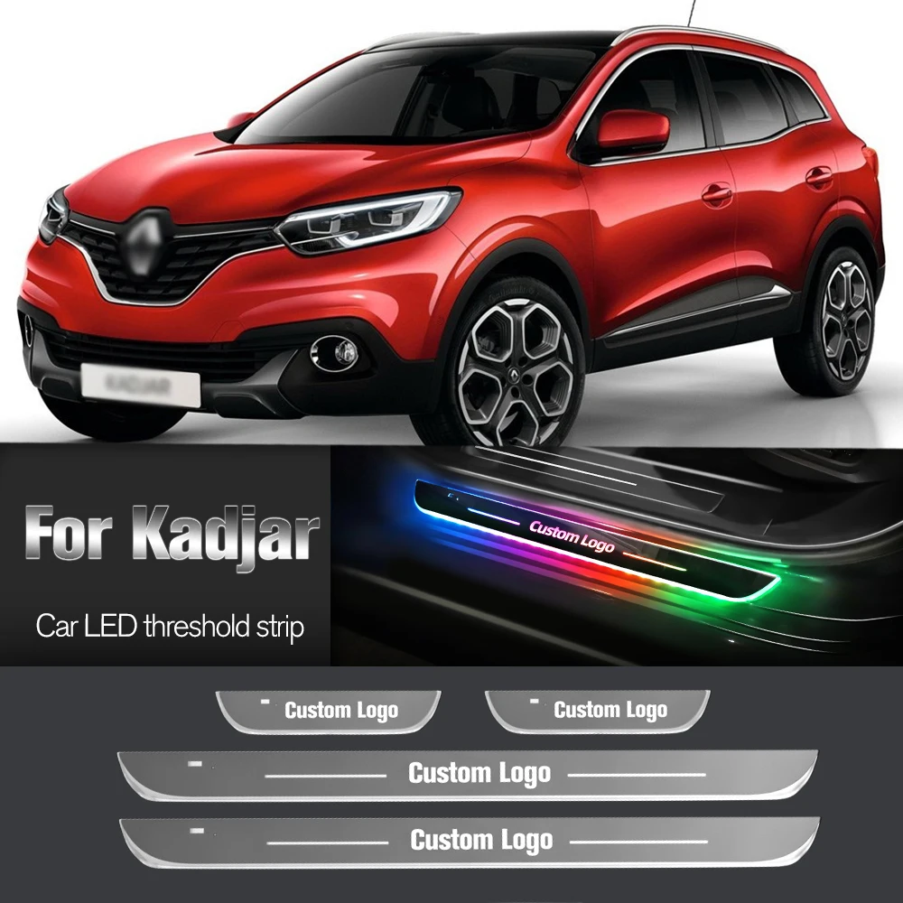 Car Door Sill Light For Renault Kadjar 2015-2019 2016 2017 2018 Customized Logo LED Welcome Threshold Pedal Lamp Accessories
Car Door Sill Light For Renault Kadjar 2015-2019 2016 2017 2018 Customized Logo LED Welcome Threshold Pedal Lamp Accessories