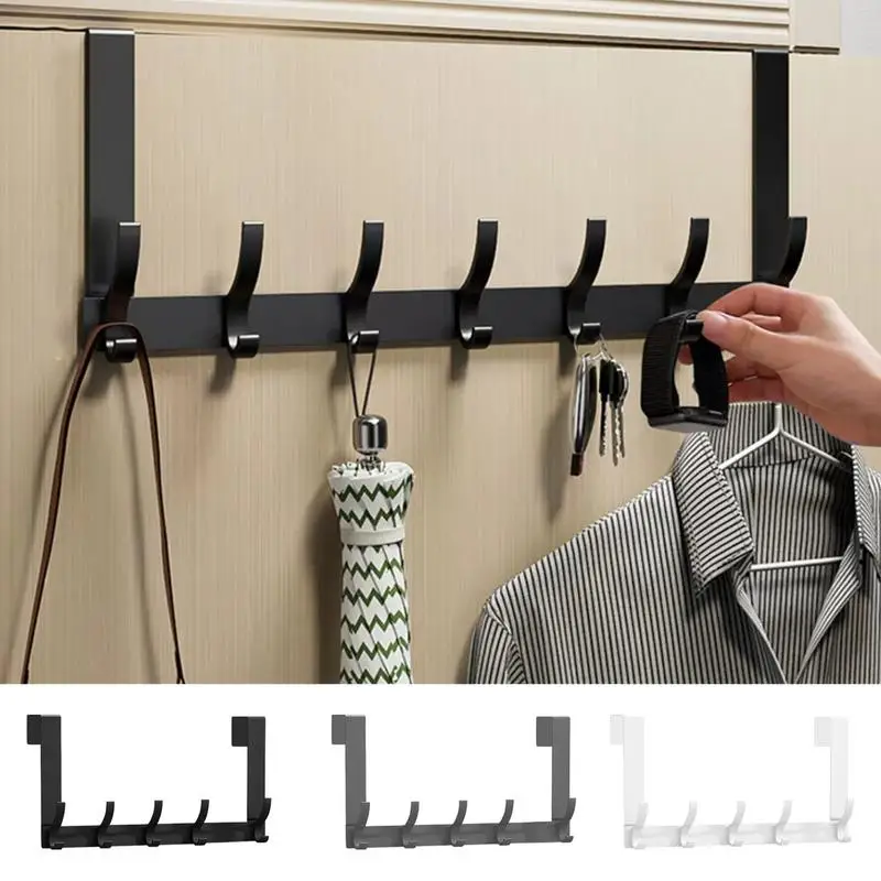 Door Hook Rack Hooks Over The Door Hanger Clothes and Hats Hanging Hanger Metal Towel Rack Home Storage Organization Clothes
Door Hook Rack Hooks Over The Door Hanger Clothes and Hats Hanging Hanger Metal Towel Rack Home Storage Organization Clothes