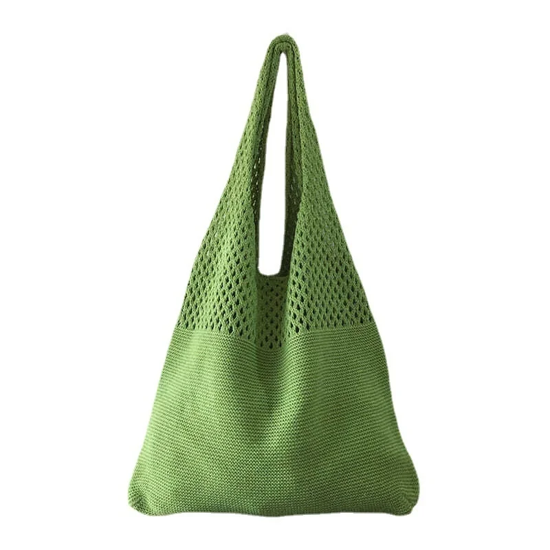 same chic simple hollow knitting hand-held single shoulder women's vest wool bag versatile high-capacity Bucket Barrel-shaped
same chic simple hollow knitting hand-held single shoulder women's vest wool bag versatile high-capacity Bucket Barrel-shaped