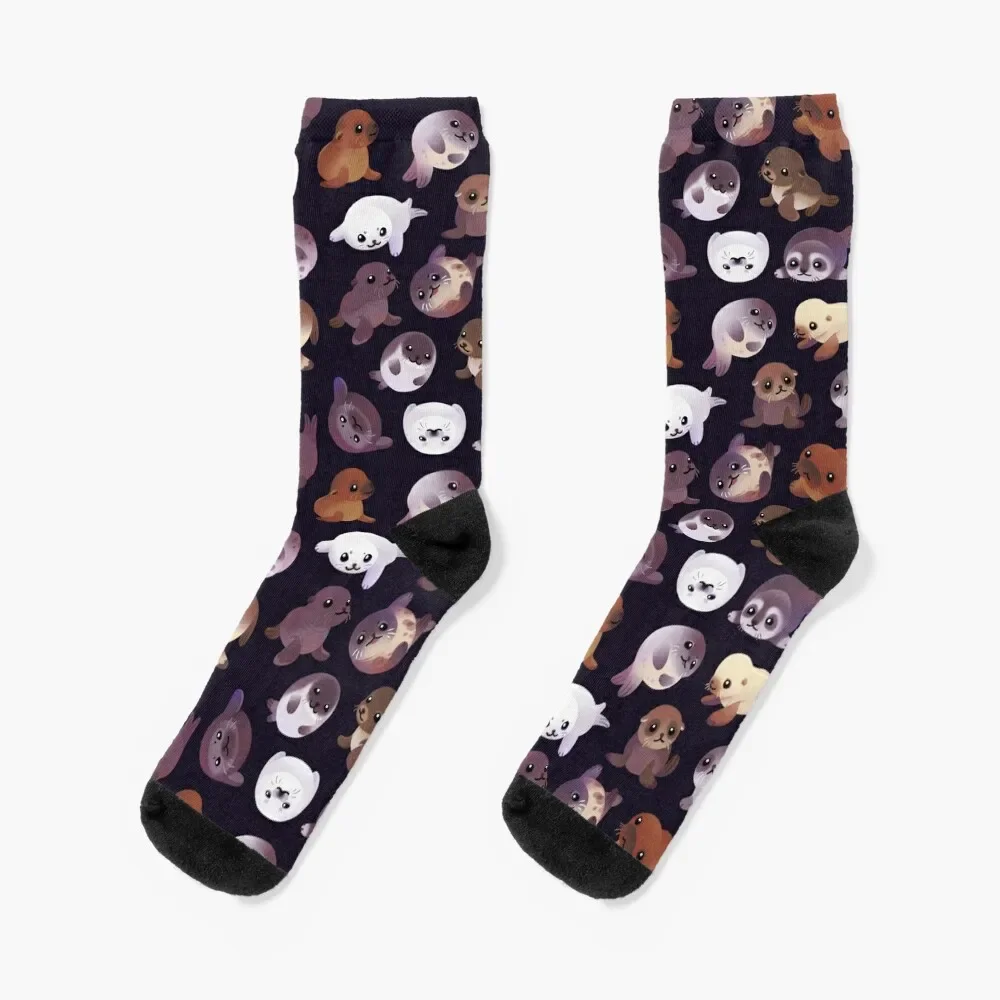 Seal pup - dark Socks Running basketball Woman Socks Men's
Seal pup - dark Socks Running basketball Woman Socks Men's
