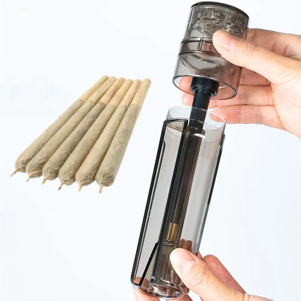New PVC Material Tobacco Grinder Kit with 110mm Rolling Paper Tube Pre Roll Cone Cigarette Filling Machine Smoking Accessories
New PVC Material Tobacco Grinder Kit with 110mm Rolling Paper Tube Pre Roll Cone Cigarette Filling Machine Smoking Accessories