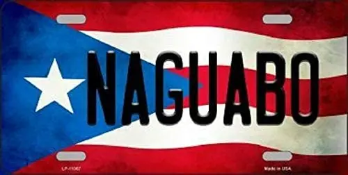 Metal Tin Sign Wall Hanging Decoration Plaque Sign License Plate Tag, Naguabo Puerto Rico State Flag Background Novelty
Metal Tin Sign Wall Hanging Decoration Plaque Sign License Plate Tag, Naguabo Puerto Rico State Flag Background Novelty