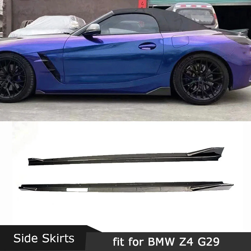 Боковые удлинители из углеродного волокна для BMW Z4 G29 2019 2020 2021 бампер с качающейся пластиной против царапин разветвители защита для губ 
Боковые удлинители из углеродного волокна для BMW Z4 G29 2019 2020 2021 бампер с качающейся пластиной против царапин разветвители защита для губ