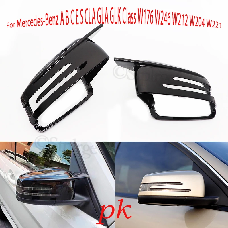 Side Mirror Cap Covers For Mercedes Benz W176 W246 W212 W204 C117 X156 X204 W221 C218 A B C E S CLA GLA GLK Class Black Replace
Side Mirror Cap Covers For Mercedes Benz W176 W246 W212 W204 C117 X156 X204 W221 C218 A B C E S CLA GLA GLK Class Black Replace