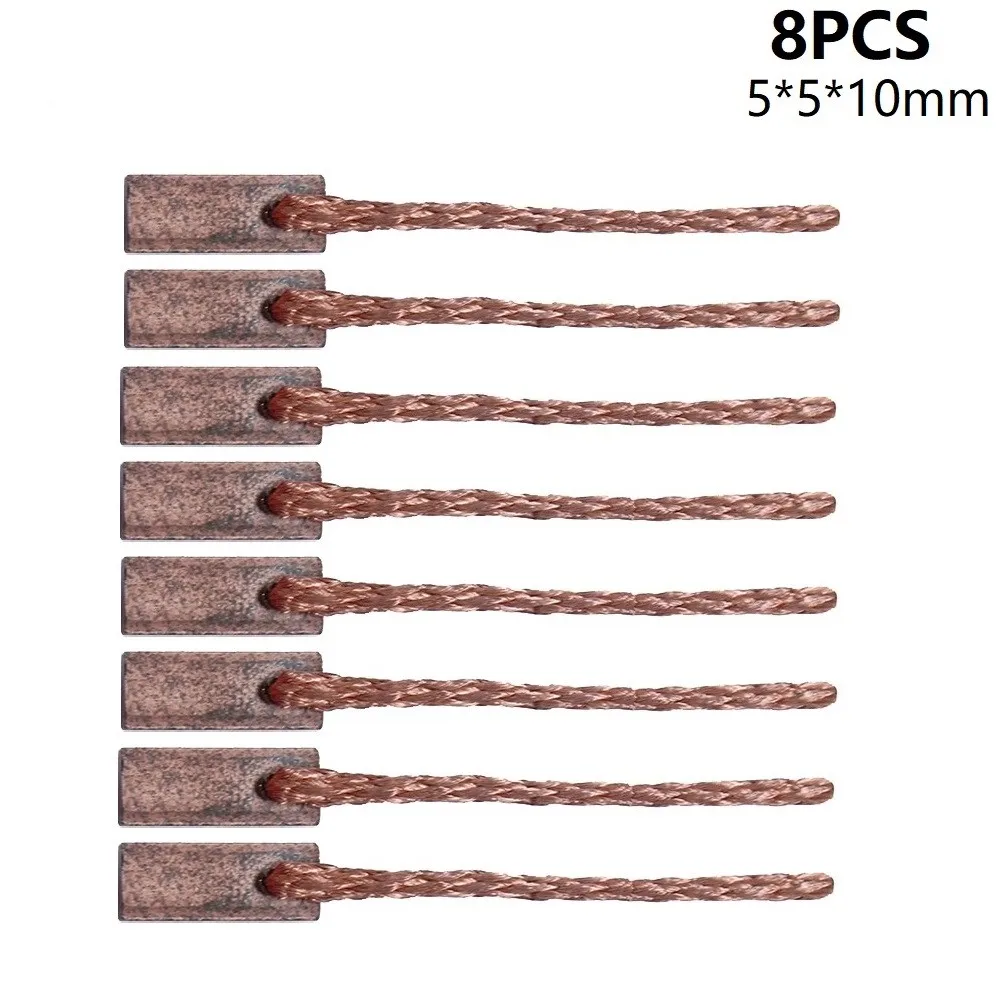 Accessories Carbon Brushes DC 6/12/24V For Additional Water Pump Low Resistance Motor 5x5x10mm 8pcs High Quality
Accessories Carbon Brushes DC 6/12/24V For Additional Water Pump Low Resistance Motor 5x5x10mm 8pcs High Quality