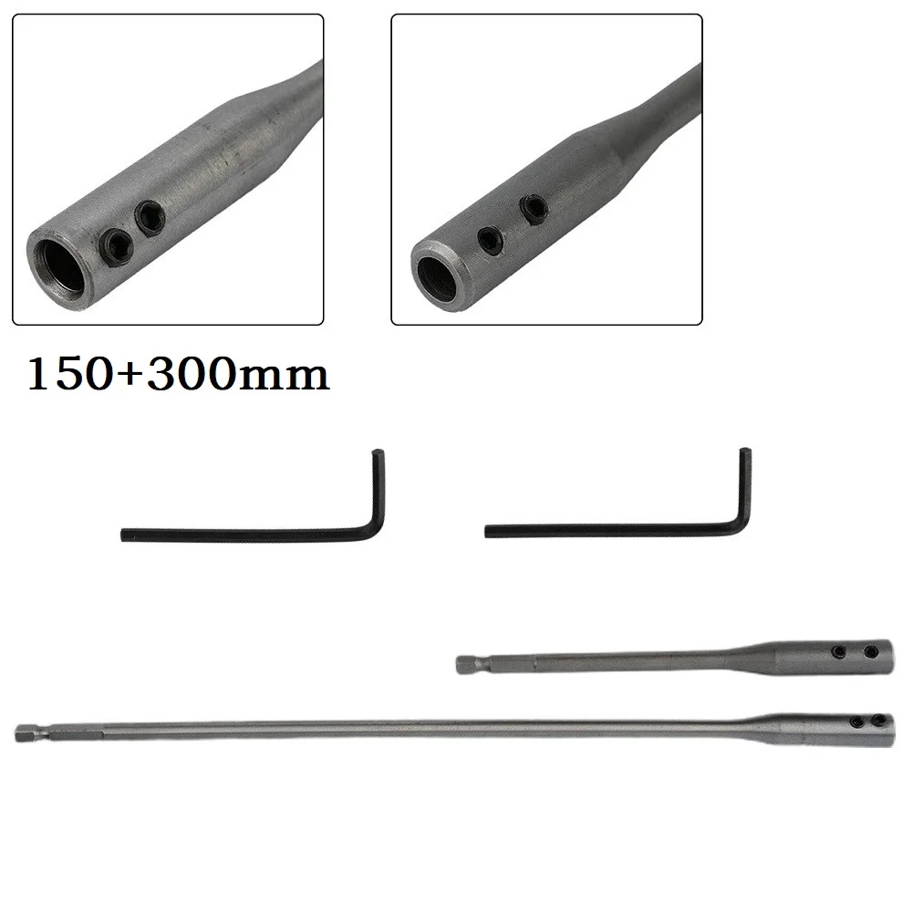 2pcs/set Drill Bit Extension Bar 150/300mm Hex Shank Extender Wrench Kit Tool For Power Tool Accessories Drill Bits Accessories
2pcs/set Drill Bit Extension Bar 150/300mm Hex Shank Extender Wrench Kit Tool For Power Tool Accessories Drill Bits Accessories