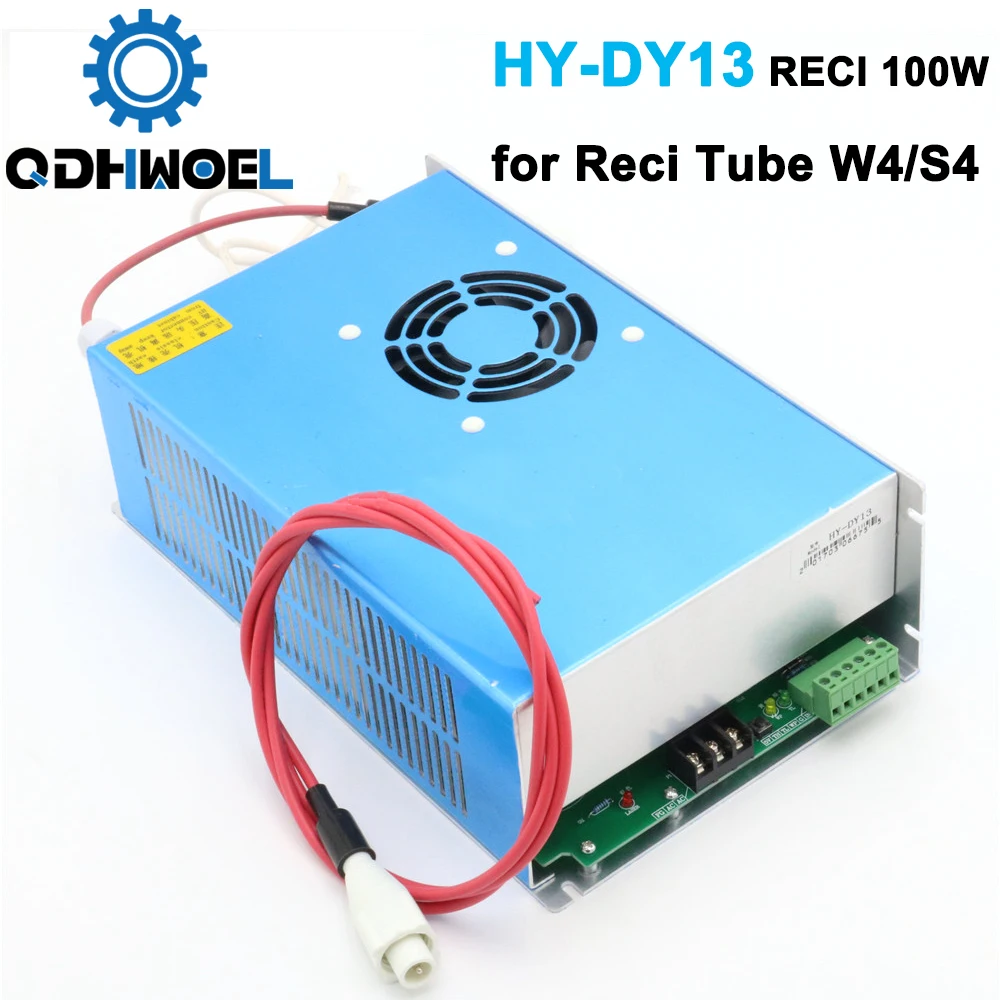 

QDHWOEL DY13 Co2 Laser Power Supply For RECI Z2/W2/S2 Co2 Laser Tube Engraving / Cutting Machine DY Series