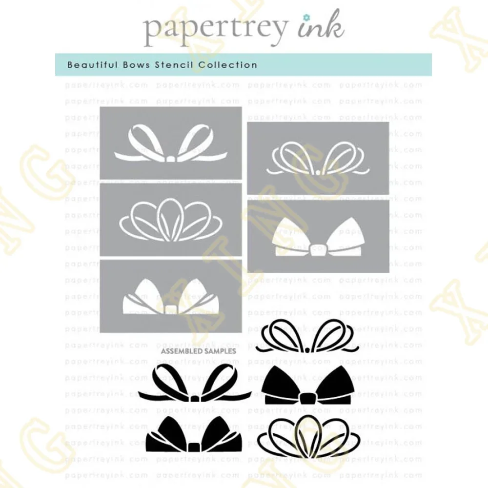 Beautiful Bows Stencil Collection DIY Layering Stencils Graphics Painting Scrapbooking Stamp Ornament Album Embossed Template
Beautiful Bows Stencil Collection DIY Layering Stencils Graphics Painting Scrapbooking Stamp Ornament Album Embossed Template