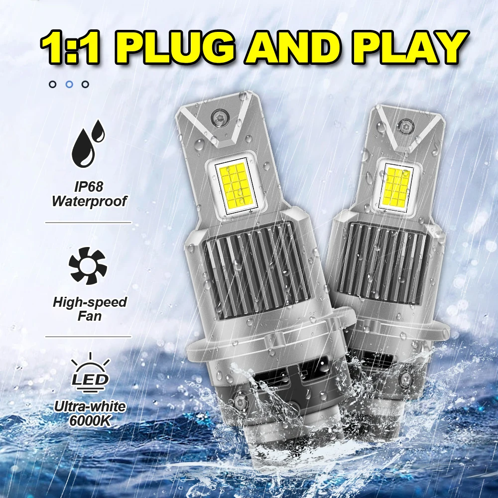 D2S D4S Canbus Led Headlight 60000LM 150W D1S D3S Xenon Headlamps Bulbs D2R D4R HID Xenon Lamp 6000K Car Light Motorcycle 12V
D2S D4S Canbus Led Headlight 60000LM 150W D1S D3S Xenon Headlamps Bulbs D2R D4R HID Xenon Lamp 6000K Car Light Motorcycle 12V