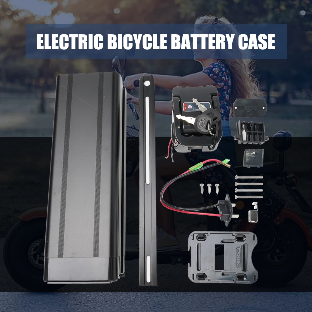 

Прочный высококачественный внешний батарейный блок чехол батарея для электровелосипеда 1865 литиевые запчасти для велосипеда 390*110*76 мм аксессуары