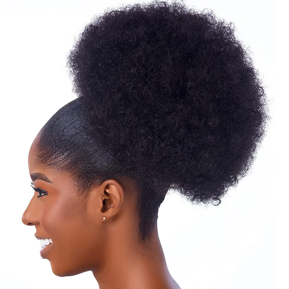 10inch Short Synthetic Afro Puff Drawstring Ponytail Kinky Curly Hair Bun Extension Hairpieces for Black Women and Child
10inch Short Synthetic Afro Puff Drawstring Ponytail Kinky Curly Hair Bun Extension Hairpieces for Black Women and Child