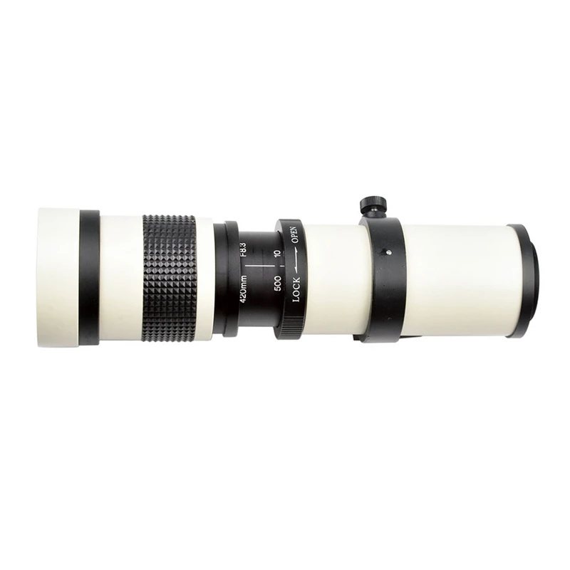 420-800Mm Telephoto Zoom Lens Manual Zoom Lens SLR Camera Lens Suitable For Canon Cameras
420-800Mm Telephoto Zoom Lens Manual Zoom Lens SLR Camera Lens Suitable For Canon Cameras