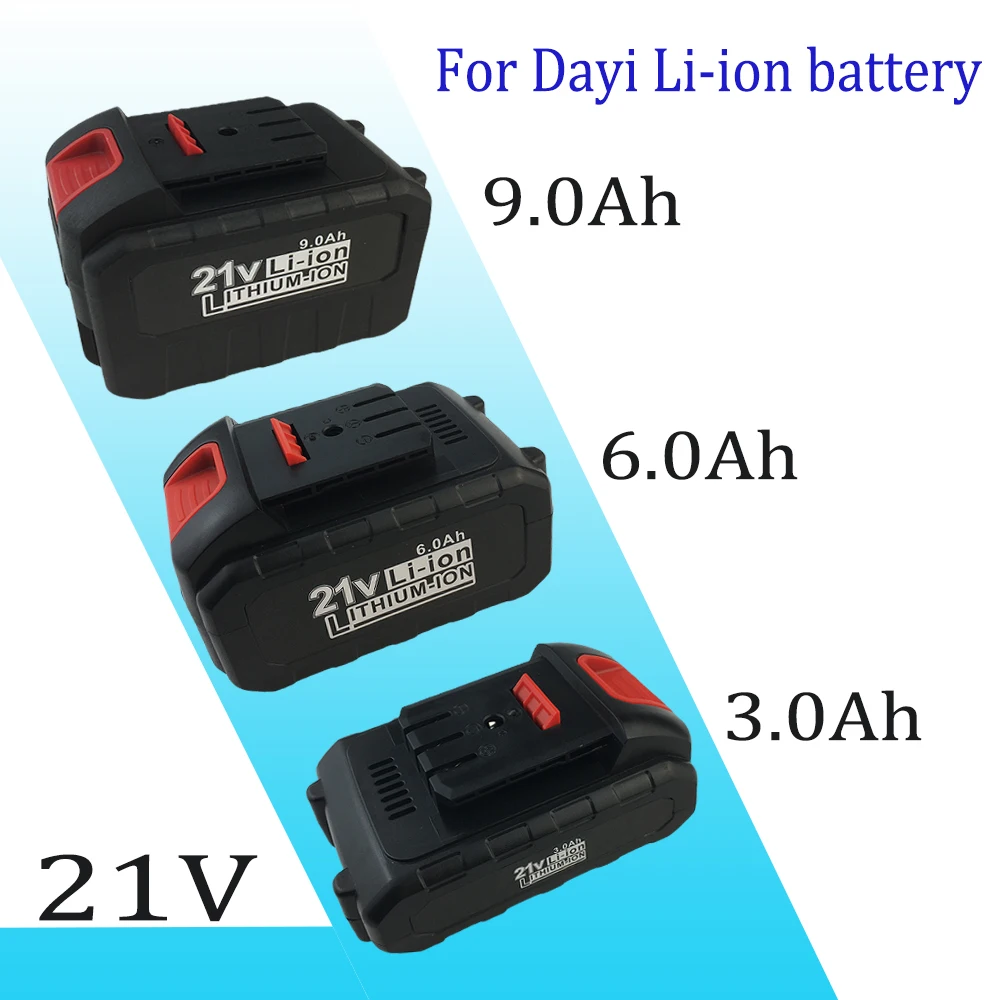 For Dayi New Universal 21V Electric Saw Angle Grinder Lithium Battery Electric Wrench Tool Special Air Cannon Machine Battery
For Dayi New Universal 21V Electric Saw Angle Grinder Lithium Battery Electric Wrench Tool Special Air Cannon Machine Battery